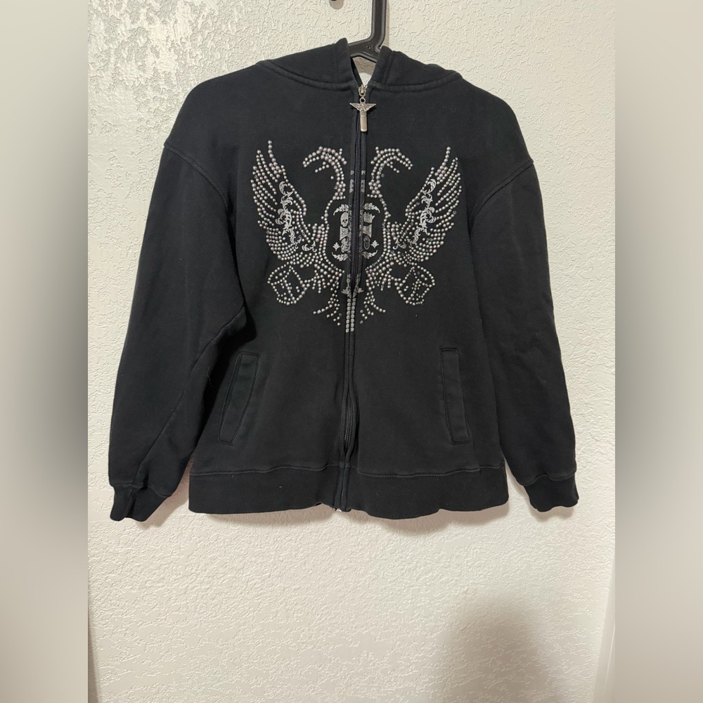 Y2K Avirex Hoodie Zipped Jacket